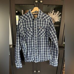 Hollister Men’s Button Down Shirt Large